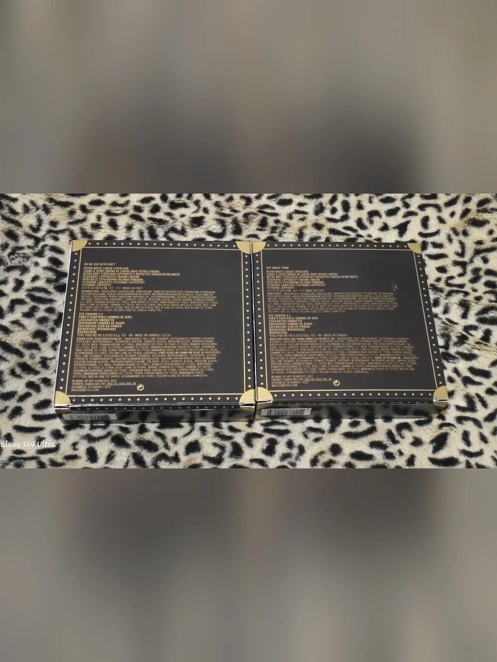 Mac Cosmetics Limited Edition Sets (Boy About Town & Oh No She Beta Don't)